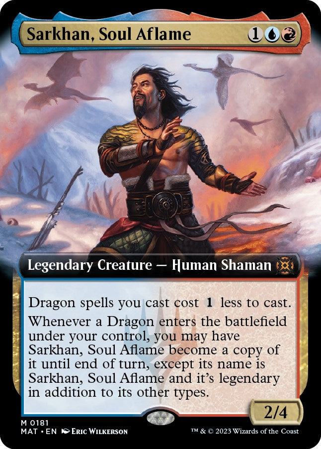 Sarkhan, Soul Aflame (Extended Art) [MAT - 181]