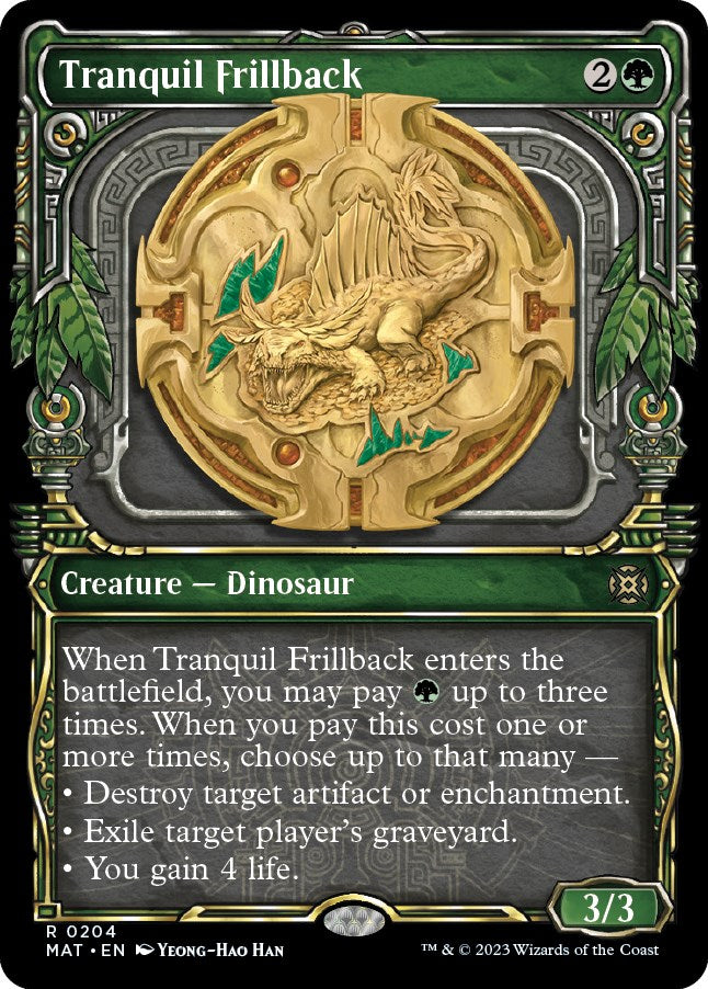 Tranquil Frillback (Halo Foil) [MAT - 204]