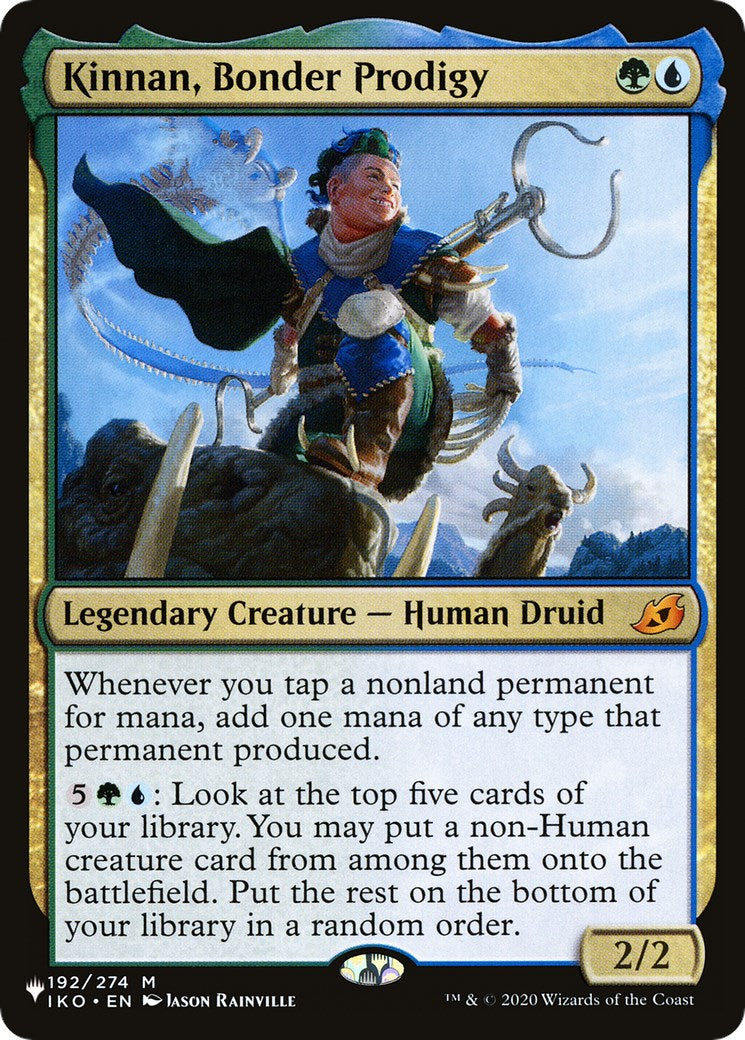 Kinnan, Bonder Prodigy [LIST - 192]