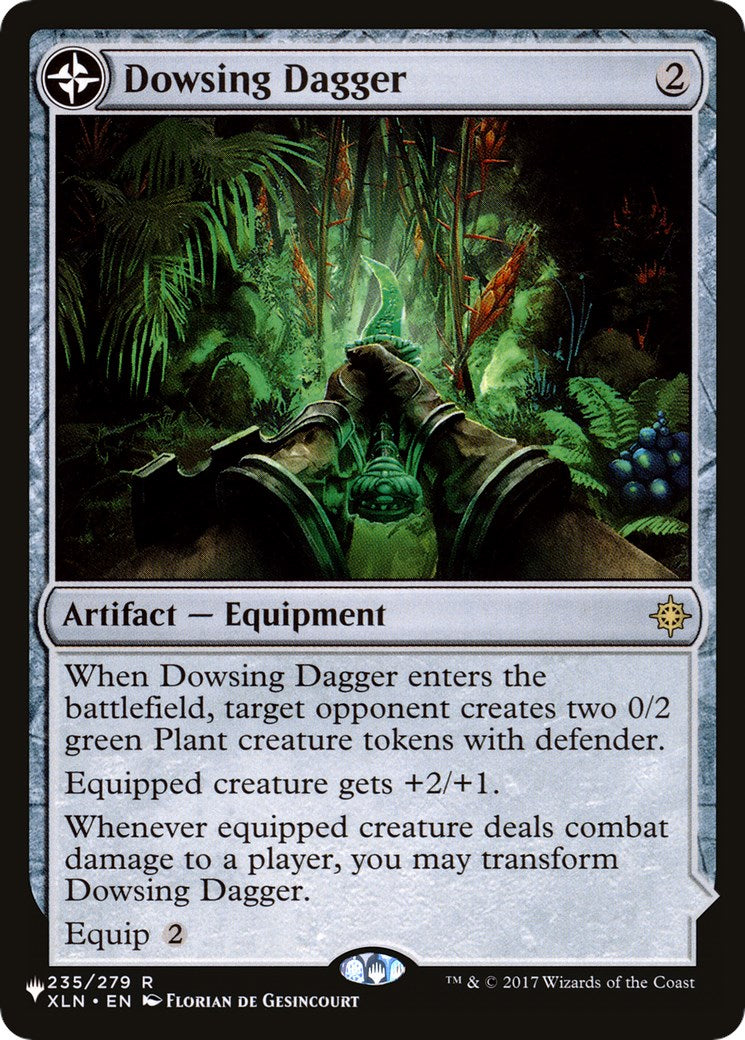 Dowsing Dagger [LIST - 235]