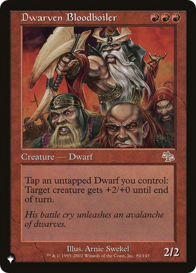 Dwarven Bloodboiler [LIST - 84]