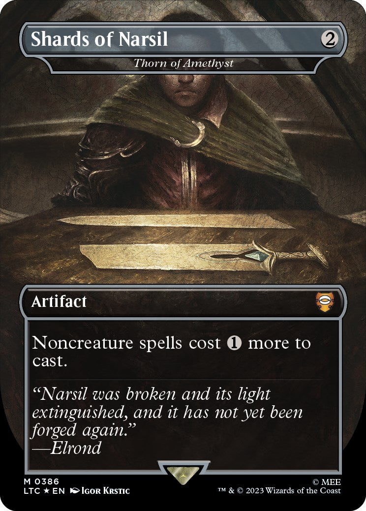Shards of Narsil - Thorn of Amethyst (Surge Foil) [LTC - 386]