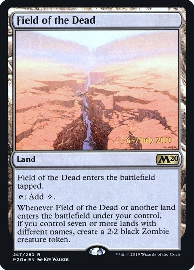 Field of the Dead (Promos: Prerelease Cards) Light Play Foil