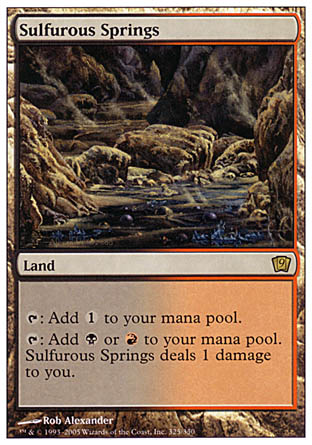 Sulfurous Springs (9th Edition) Light Play