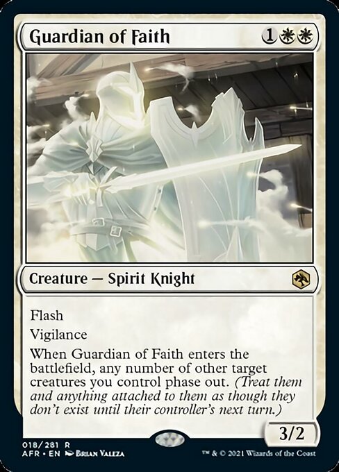 Guardian of Faith (Adventures in the Forgotten Realms) Light Play Foil