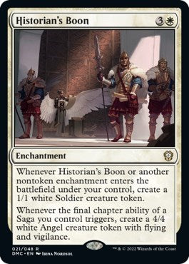 Historian's Boon (Commander: Dominaria United) Light Play