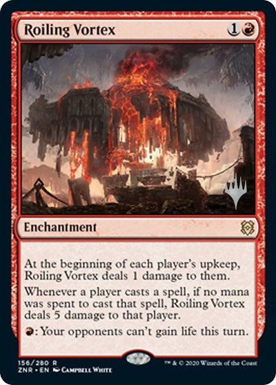 Roiling Vortex (Promo Pack: Zendikar Rising) Light Play