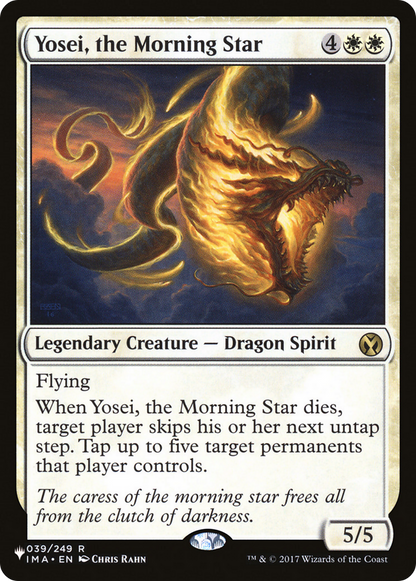 Yosei, the Morning Star [The List Reprints]