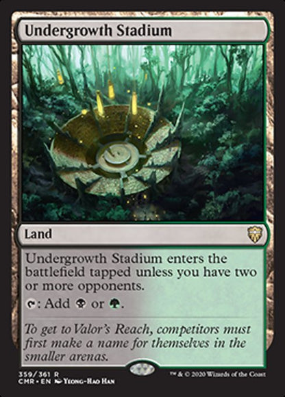 Undergrowth Stadium (Commander Legends) Light Play Foil