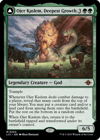 Ojer Kaslem, Deepest Growth (The Lost Caverns of Ixalan) Light Play