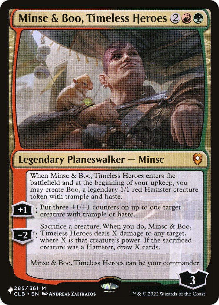 Minsc & Boo, Timeless Heroes [LIST - 285/361]