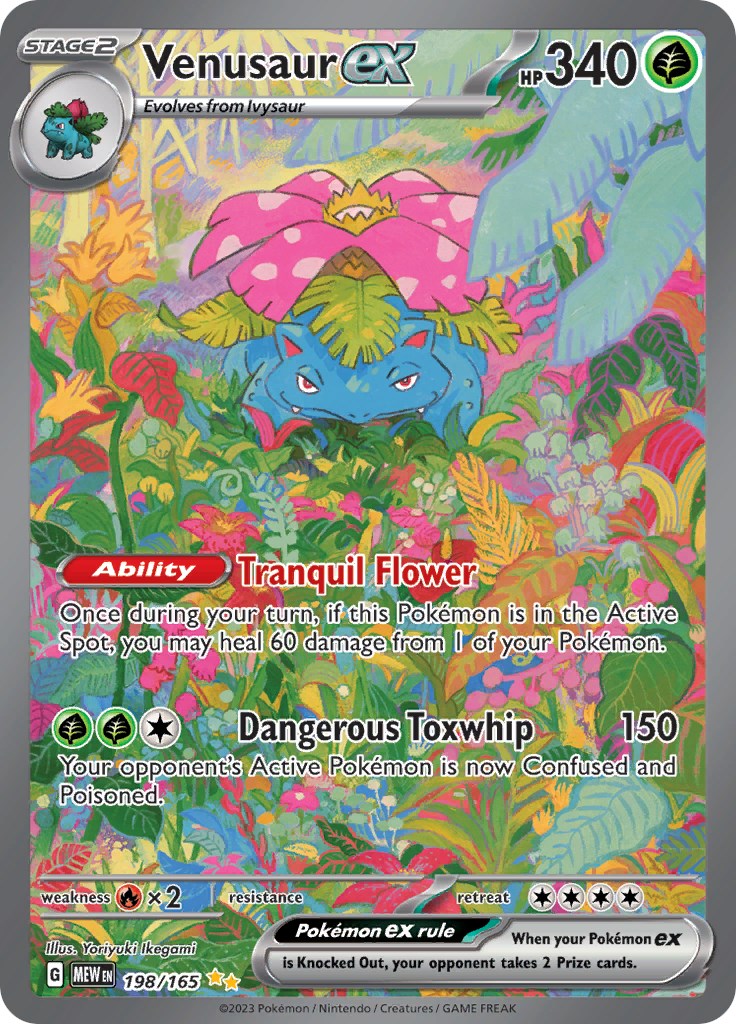 Venusaur ex - 198/165 [MEW - 198]
