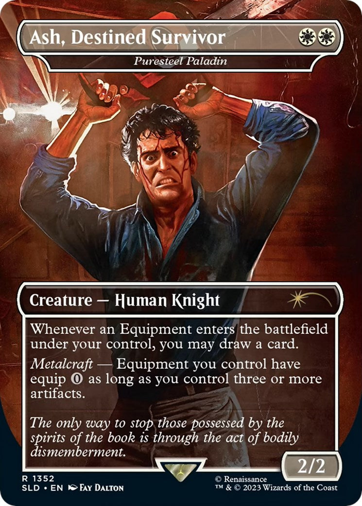 Ash, Destined Survivor - Puresteel Paladin [SLD - 1352]