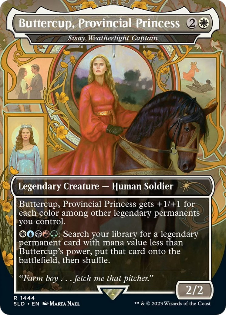 Buttercup, Provincial Princess - Sisay, Weatherlight Captain [SLD - 1444]