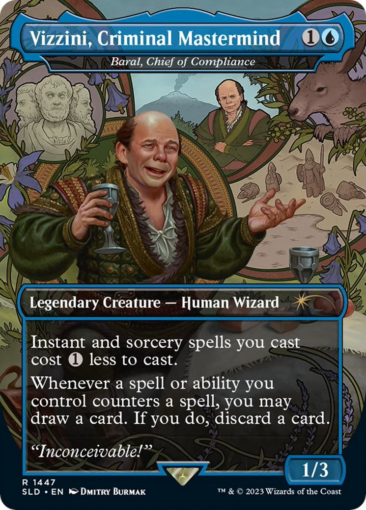 Vizzini, Criminal Mastermind - Baral, Chief of Compliance [SLD - 1447]