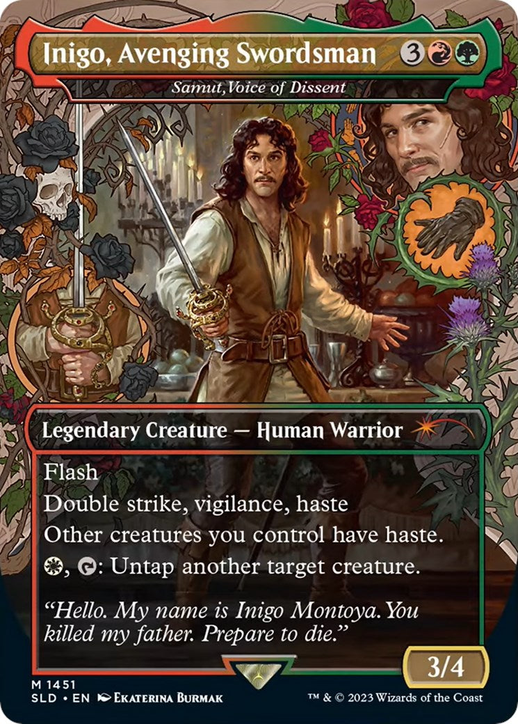 Inigo, Avenging Swordsman - Samut, Voice of Dissent [SLD - 1451]