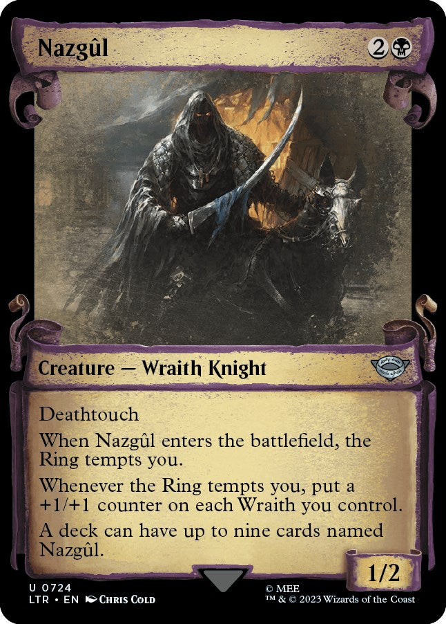 Nazgul (0724) (Showcase Scrolls) [LTR - 724]