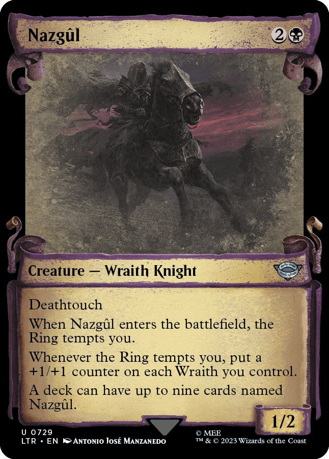 Nazgul (0729) (Showcase Scrolls) [LTR - 729]