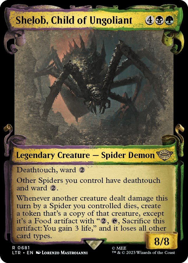 Shelob, Child of Ungoliant (Showcase Scrolls) [LTR - 681]