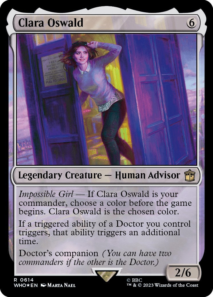 Clara Oswald (Surge Foil) [WHO - 614]