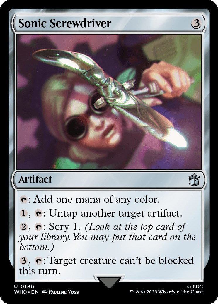 Sonic Screwdriver (0186) [WHO - 186]