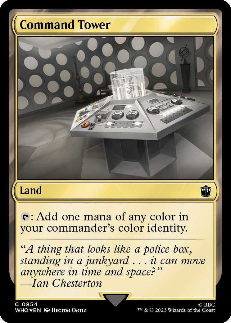 Command Tower (0854) (Surge Foil) [WHO - 854]