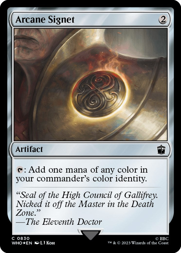 Arcane Signet (Surge Foil) [WHO - 830]