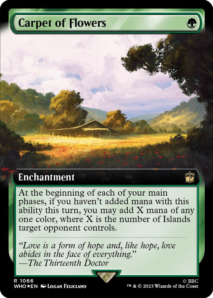 Carpet of Flowers (Extended Art) (Surge Foil) [WHO - 1066]