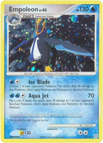 Empoleon (Diamond and Pearl) Medium Play Holofoil