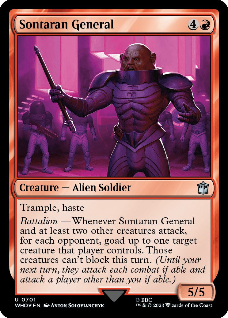 Sontaran General (Surge Foil) [WHO - 701]