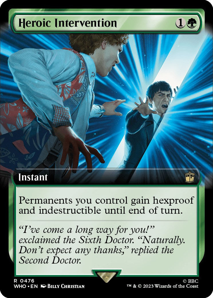 Heroic Intervention (Extended Art) [WHO - 476]