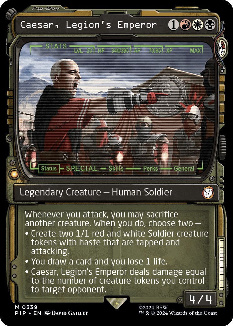 Caesar, Legion's Emperor (Showcase) [PIP - 339]