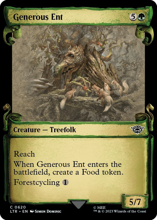 Generous Ent (Showcase Scrolls) [LTR - 620]