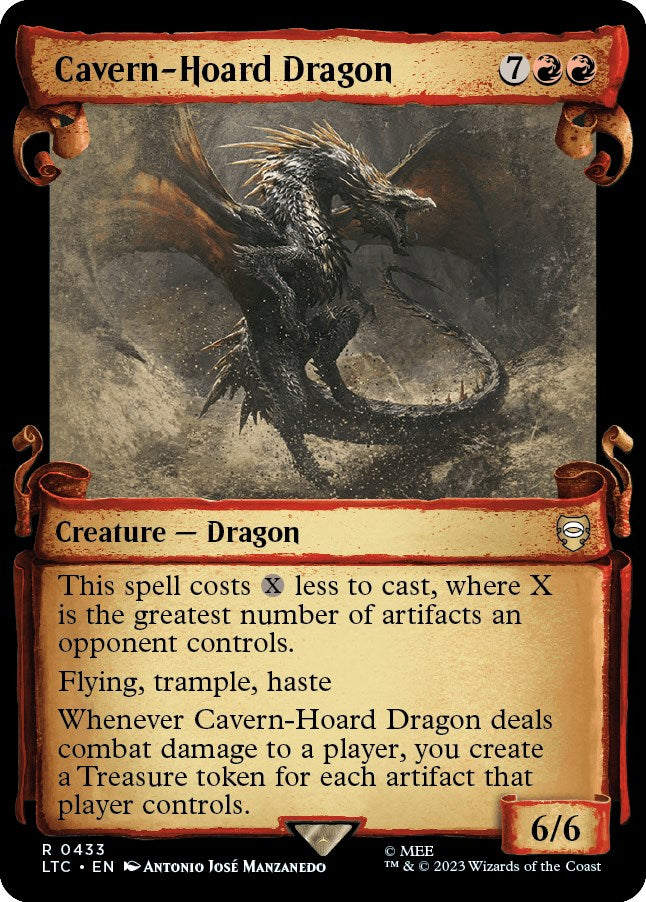 Cavern-Hoard Dragon (Showcase Scrolls) [LTC - 433]