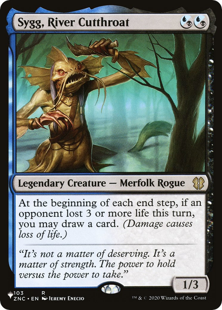 Sygg, River Cutthroat [LIST - 103]