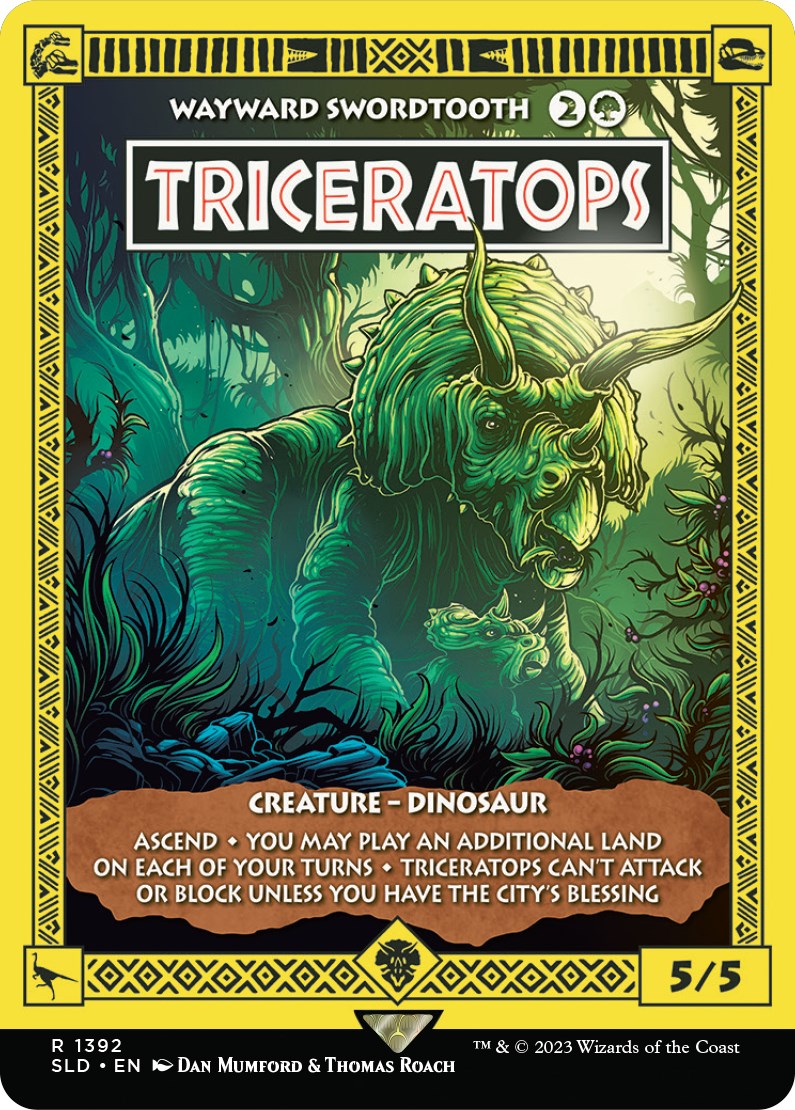 Triceratops - Wayward Swordtooth [SLD - 1392]
