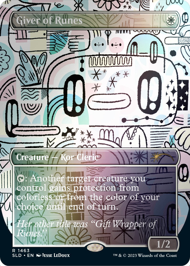 Giver of Runes (Rainbow Foil) [SLD - 1463]