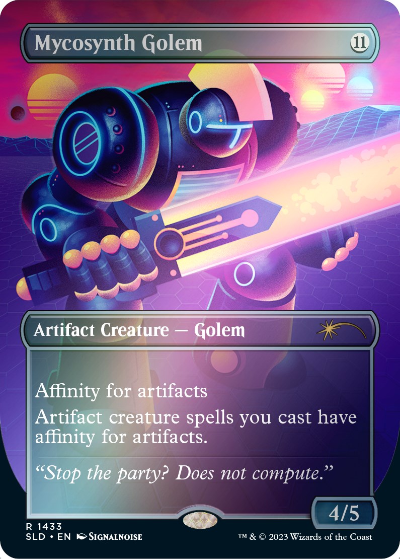 Mycosynth Golem (Rainbow Foil) [SLD - 1433]