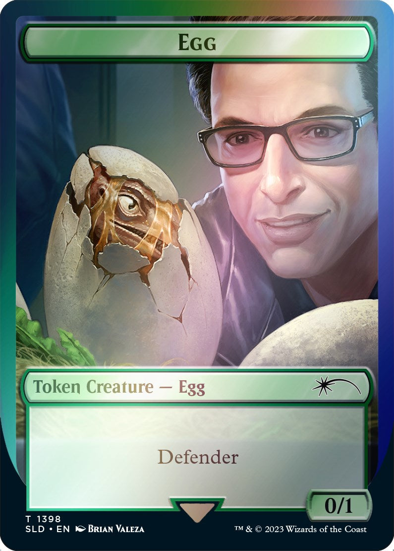 Egg Token (Rainbow Foil) [SLD - 1398]