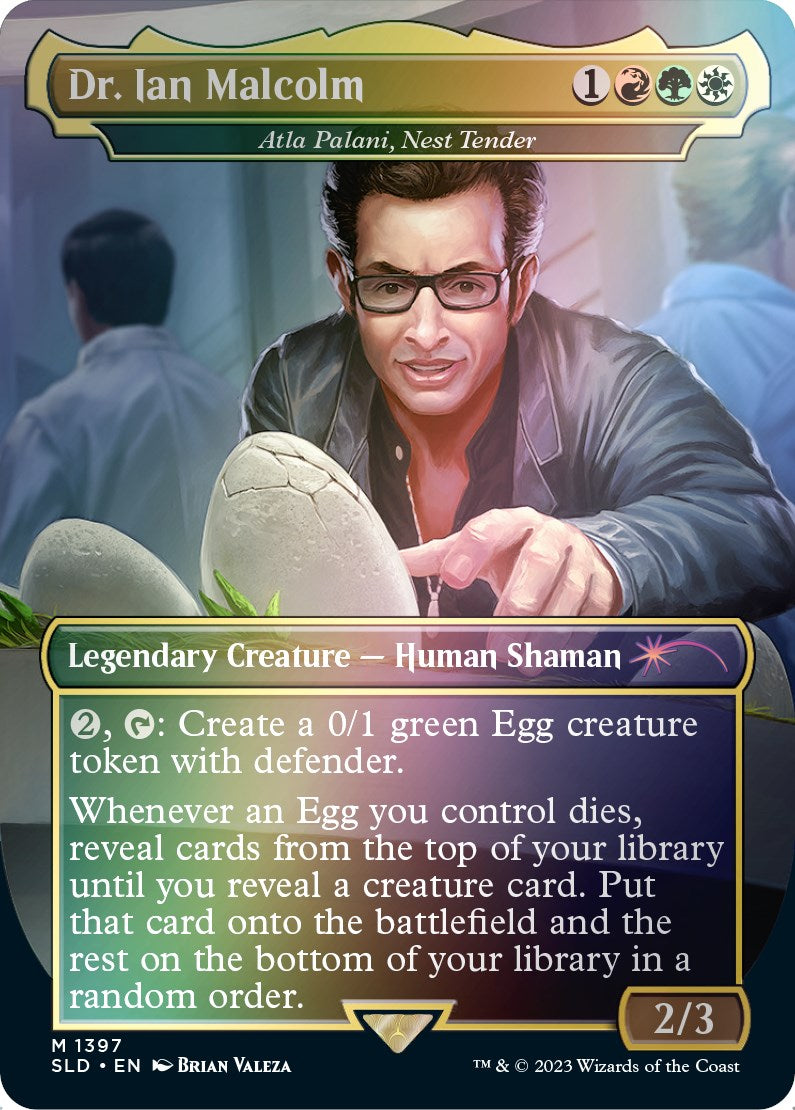 Dr. Ian Malcolm - Atla Palani, Nest Tender (Rainbow Foil) [SLD - 1397]