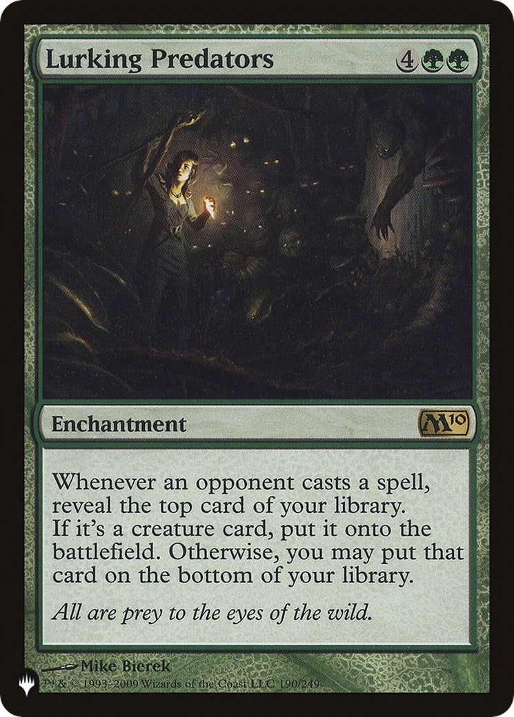 Lurking Predators [LIST - 190/249]