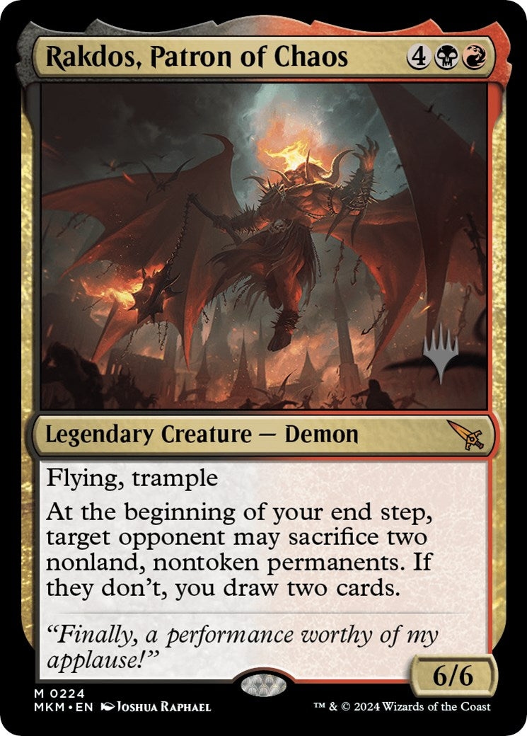Rakdos, Patron of Chaos [PPMKM - 224]