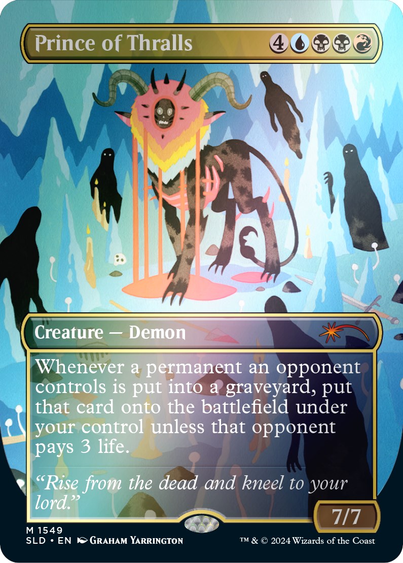 Prince of Thralls (Rainbow Foil) [SLD - 1549]