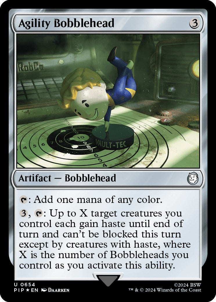 Agility Bobblehead (Surge Foil) [PIP - 654]