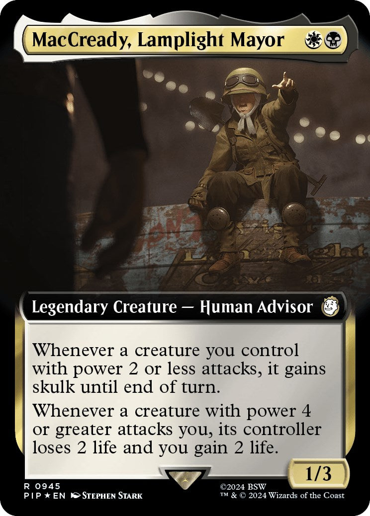 MacCready, Lamplight Mayor (Extended Art) (Surge Foil) [PIP - 945]