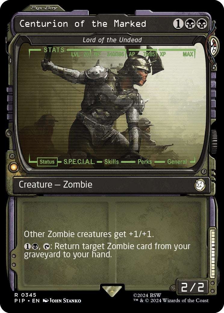 Centurion of the Marked - Lord of the Undead (Showcase) [PIP - 345]