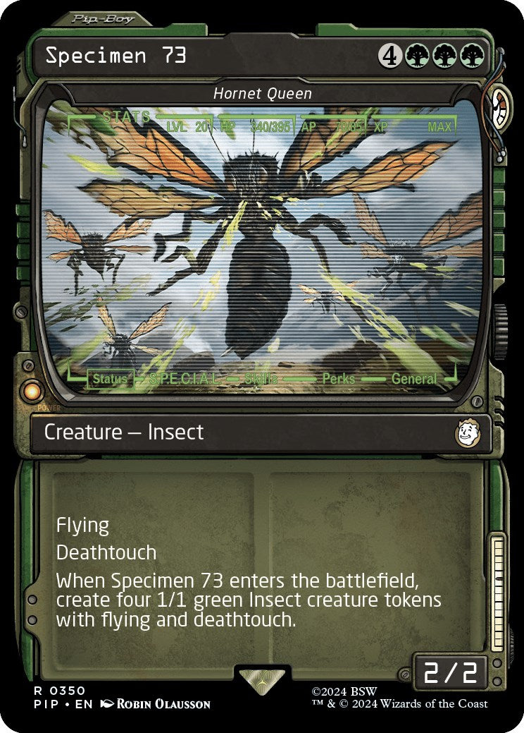 Specimen 73 - Hornet Queen (Showcase) [PIP - 350]