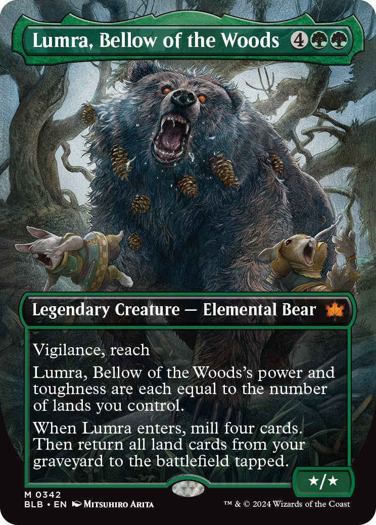 Lumra, Bellow of the Woods (Borderless) (0342) [BLB - 342]