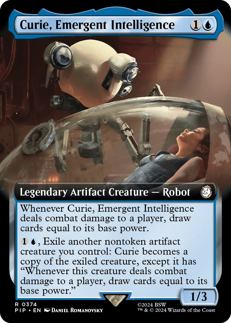 Curie, Emergent Intelligence (Extended Art) [PIP - 374]