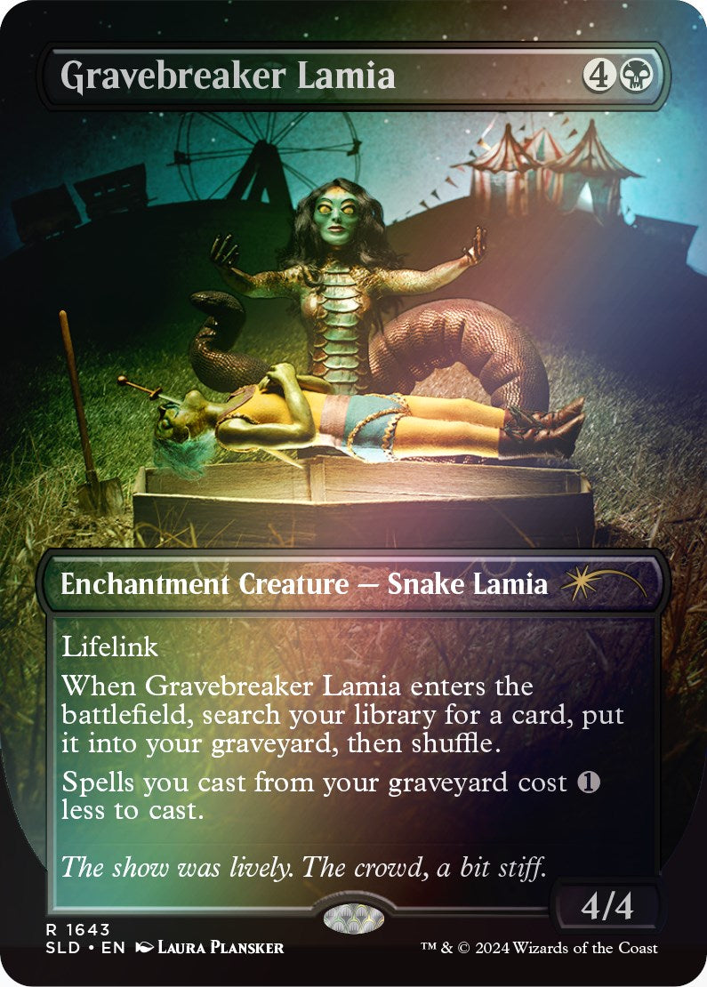 Gravebreaker Lamia (Rainbow Foil) [SLD - 1643]